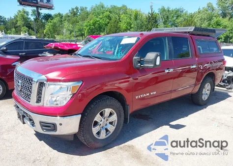 2018 Nissan Titan Sv из США, поврежденный, VIN 1N6AA1E59JN536006